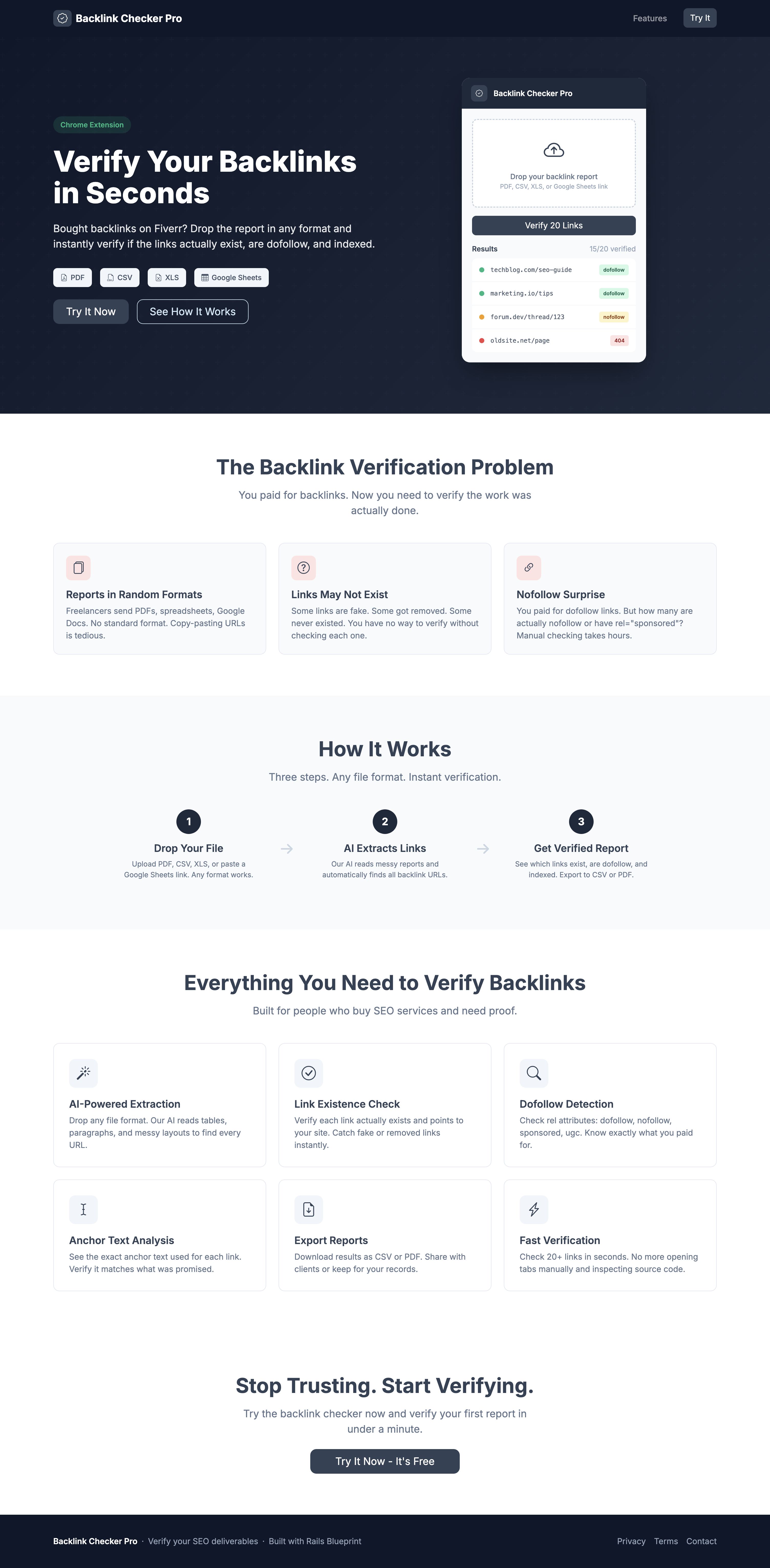 Backlink Checker Pro